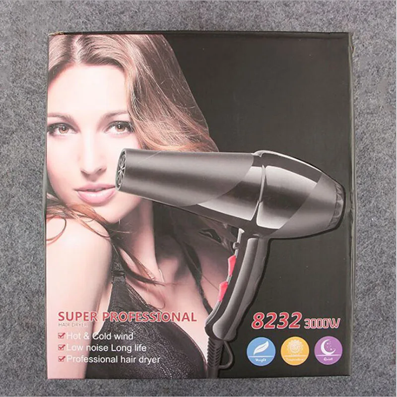 Фен с низким уровнем шума и электрической ручкой 3000 Вт 2018 в|equipment|equip hair salons |