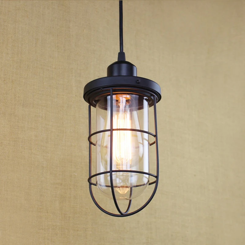 Креативная Скандинавская Ретро многофункциональная железная Подвесная лампа