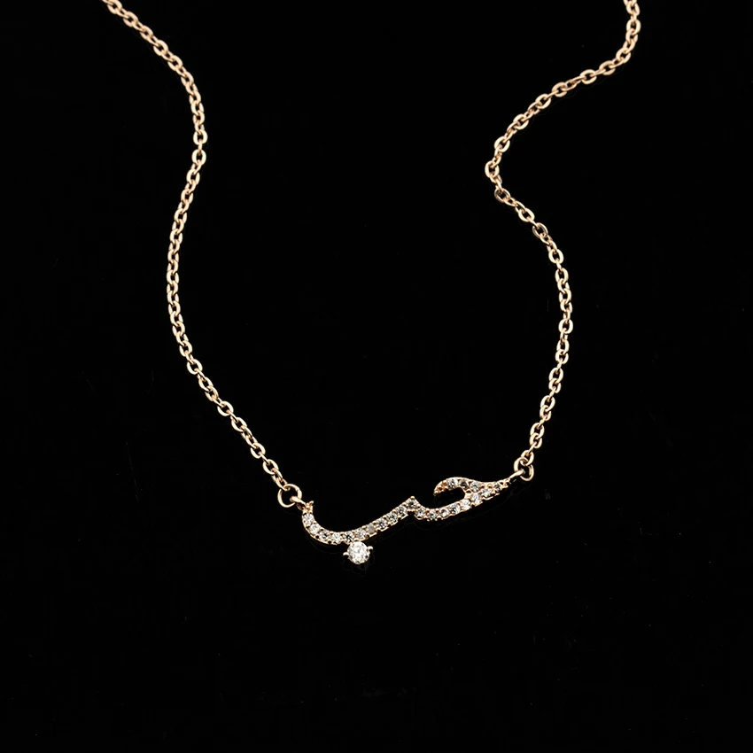 Wholesale 10pcs Rose Gold Color Unique LOVE Choker Necklace Exquisite Saudi Arabia City Culture Design For Women Elegant Jewelry | Украшения