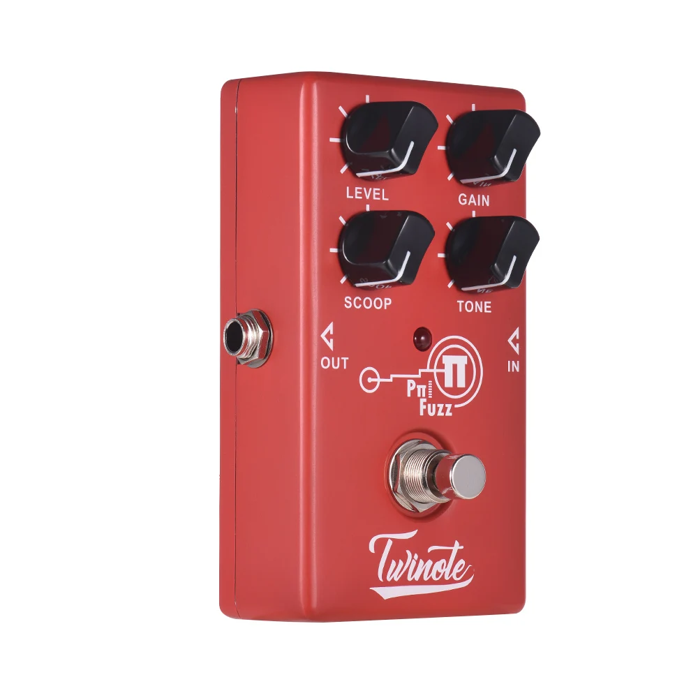 Twinote FUZZ педаль для гитары аналоговая современная Fuzz полностью металлическая