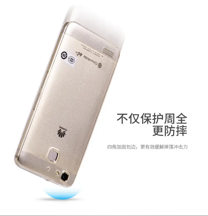 Прозрачный чехол для Huawei GR3 задняя крышка телефона Женская Силиконовая TAG L01 L03 L13