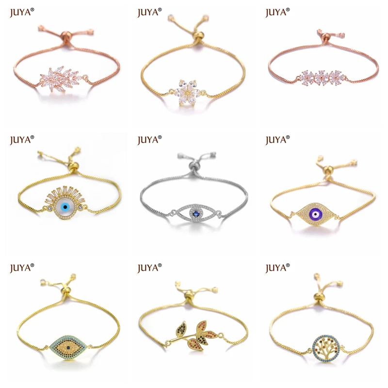 Модный браслет женский Mama браслеты медный металлический кубический цирконий