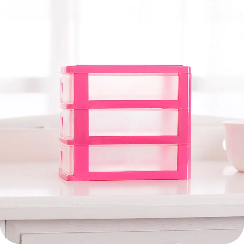 Многофункциональный Настольный ящик для хранения органайзер макияжа настольные