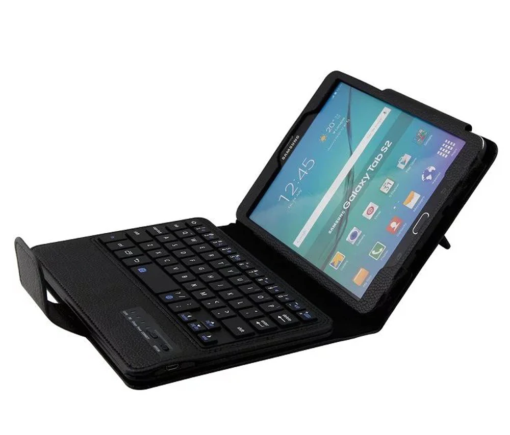Роскошный Съемный кожаный чехол-книжка для samsung Galaxy Tab S 2 S2 8,0 SM-T710 T715 8"