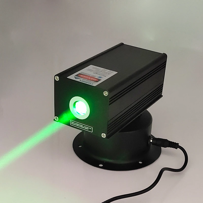 Oxлазеры 532nm 0 2 W 12V Высокая мощность головы движущийся зеленый лазер с широким