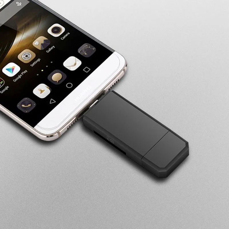 Универсальный Тип C и micro USB и USB 3 в 1 OTG кард-ридер высокоскоростной USB2.0 OTG TF/SD для Android компьютера удлинители