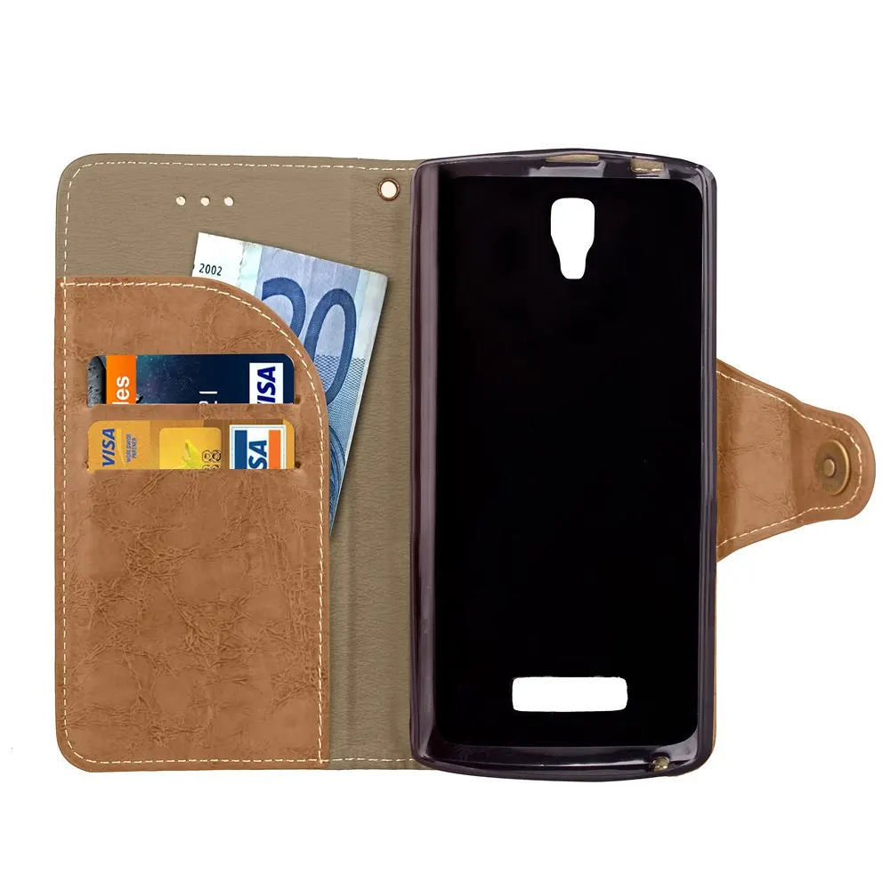 Чехол для Lenovo A2010 A2010a A2010-a Чехол-бумажник флип-чехол телефона из искусственной