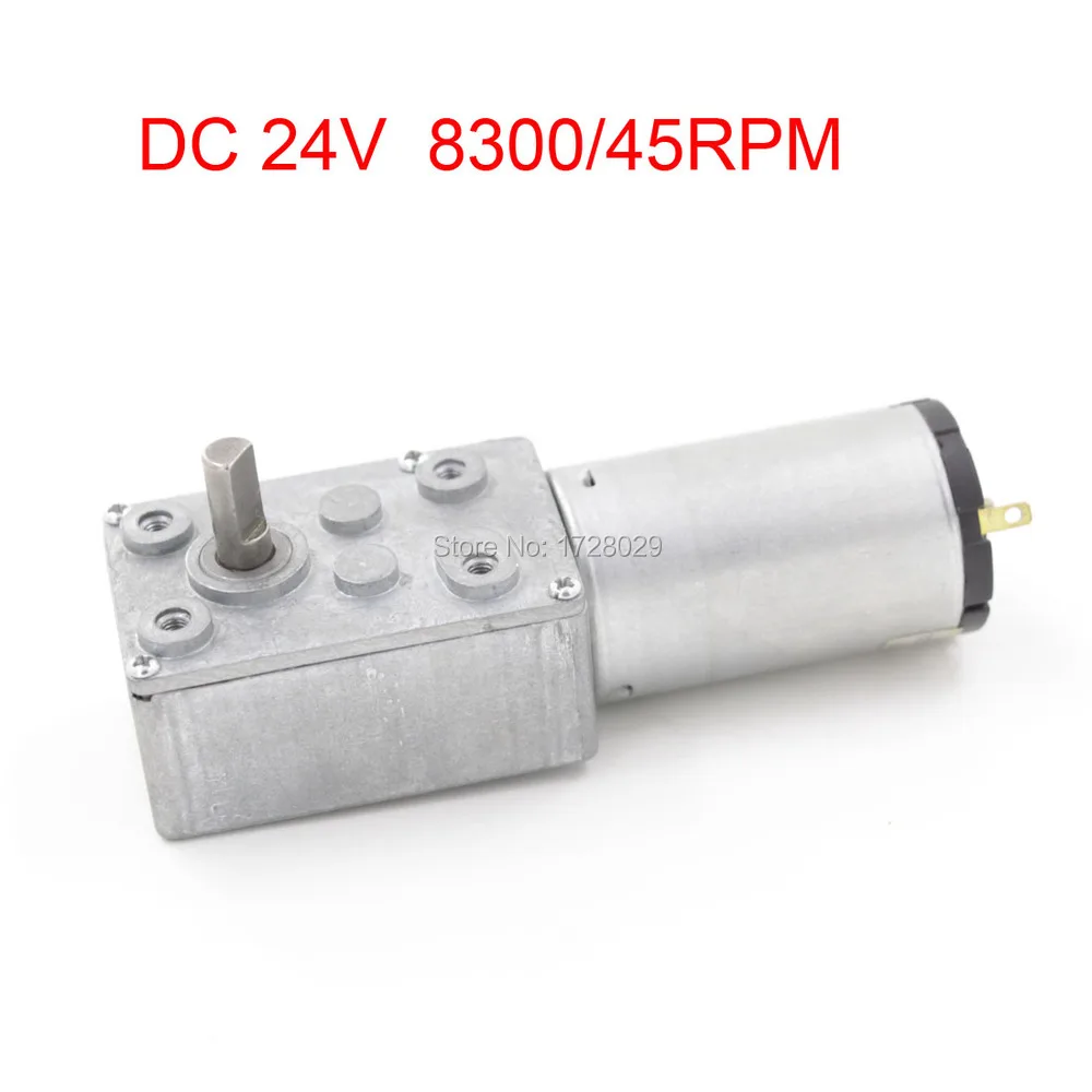 Редукторный червячный двигатель постоянного тока 70JSX69-395 DC24V 8300/45 об/мин