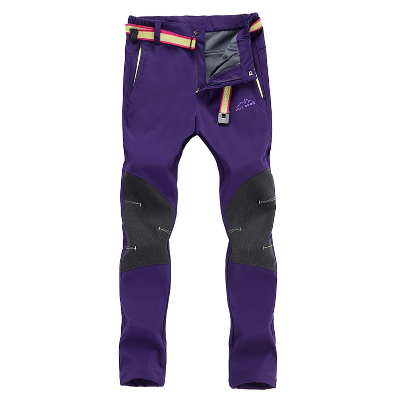 

CavalryWolf New Winter Outdoor Pants Waterproof Thermal Men Women Hiking Camping Fishing Softshell Trousers Sport Trousers