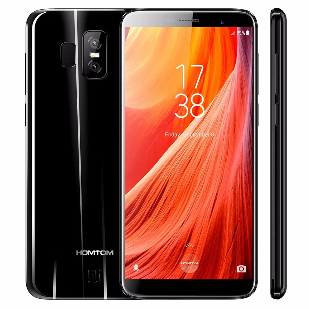 HOMTOM S7 смартфон соотношением сторон 18:9 3 ГБ + 32 г MTK6737 четыре ядра процессор 5