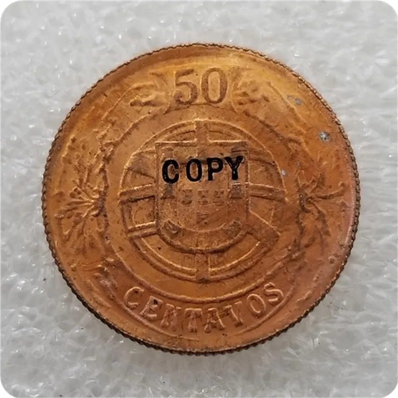 Португалия-50 центавос 1924,1925 копия монет памятные монеты-копии монет медаль коллекционные монеты