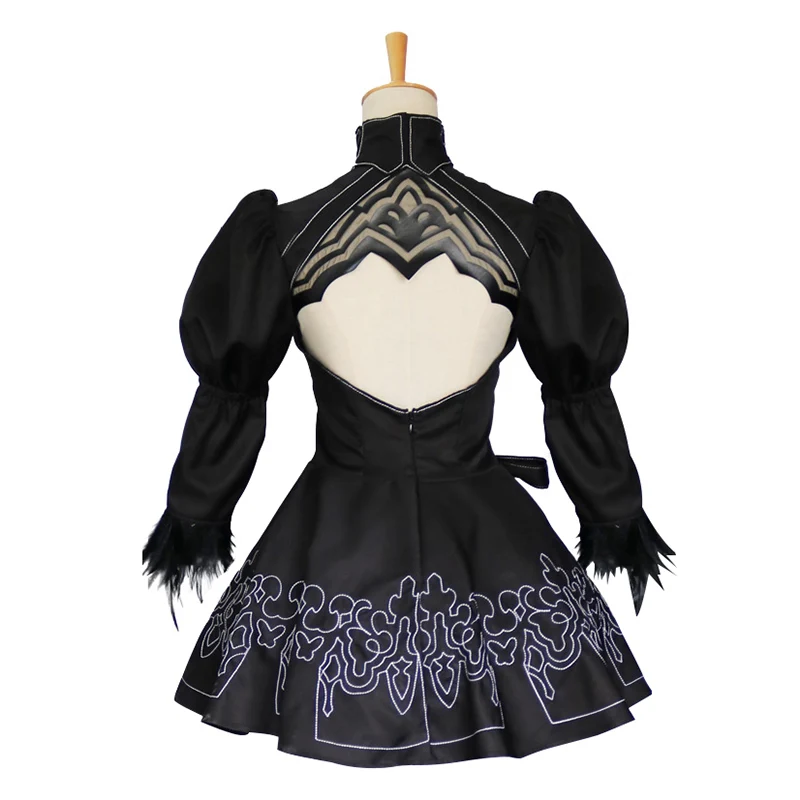 KIGUCOS NieR Automata the Hot Game Cosplay YoRHa 2b Costumes Women Party Outfit Halloween Suits |