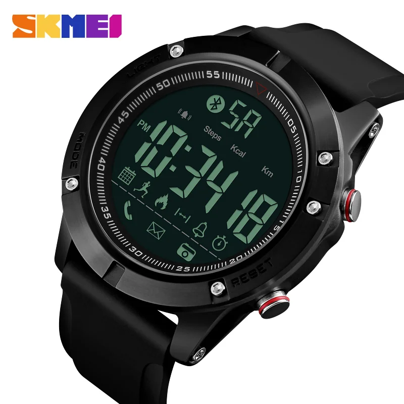 SKMEI 2018 новые мужские спортивные Смарт часы модные шагомер калорий Bluetooth Smartwatch