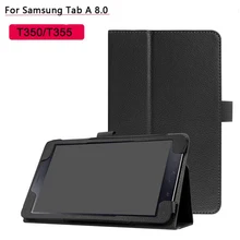 Чехол из искусственной кожи в стиле Lichi для Samsung Galaxy Tab A 8 0 T350 T355