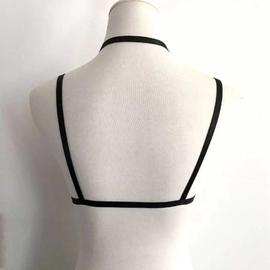 Привлекательный женский бюстгальтер эластичный спортивный для йоги с ремешками