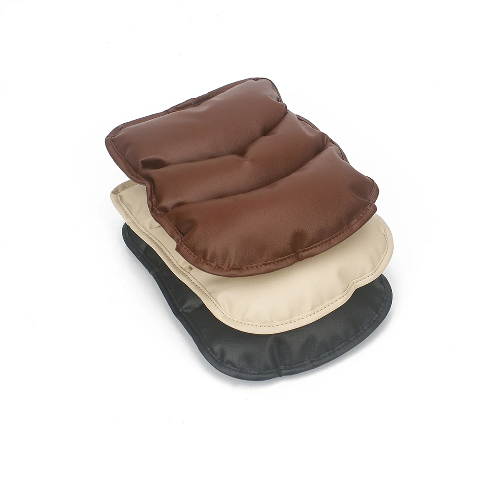 Soft PU Leather Central Armrest Console Box Pad Cover Universal Auto Seat Protective Cushion Car Tuning Accessories | Автомобили и