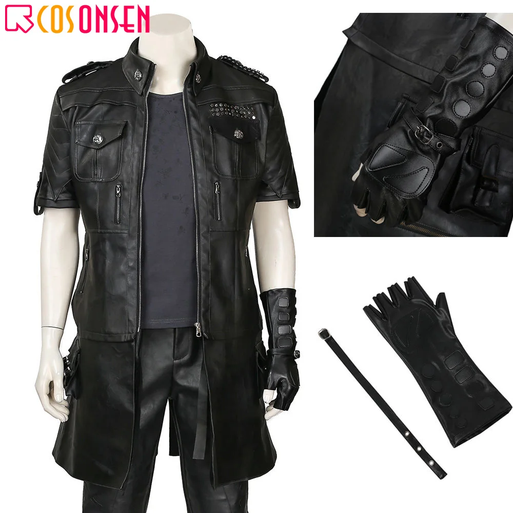 FF XV FF15 Noctis Lucis Caelum Косплэй Final Fantasy костюм Харли Квинн наряд индивидуальный заказ в