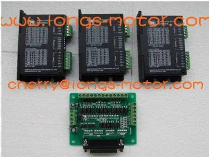 

3-осевой Драйвер шагового двигателя DM420A,1.7A,12-36VDC,128Micostep биполярный для фрезерных станков с ЧПУ и регулятор резака DB25
