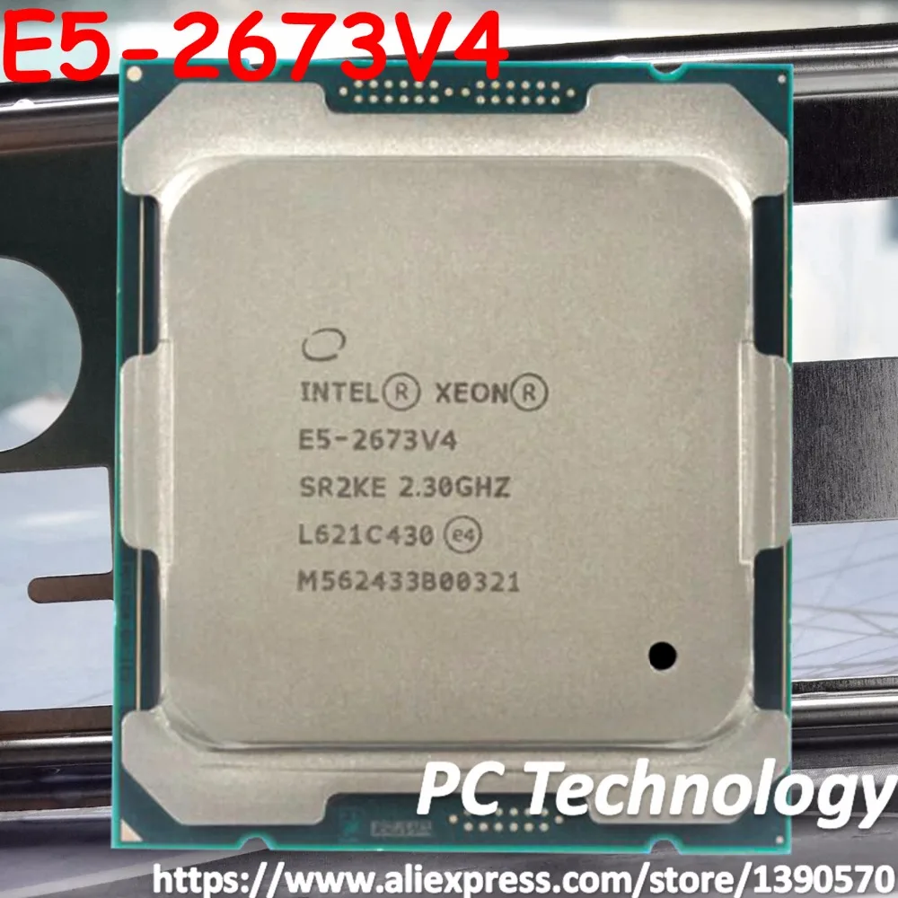 Оригинальный процессор Intel Xeon OEM версия E5 2673V4 SR2KE 20 ядер 2 30 ГГц 50 Мб 14 нм 2673 V4 LGA2011
