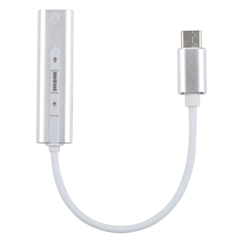 Внешний Usb C/Тип C звуковая карта 3 5 мм Джек Hi Fi волшебный голос 7 1 канальный аудио