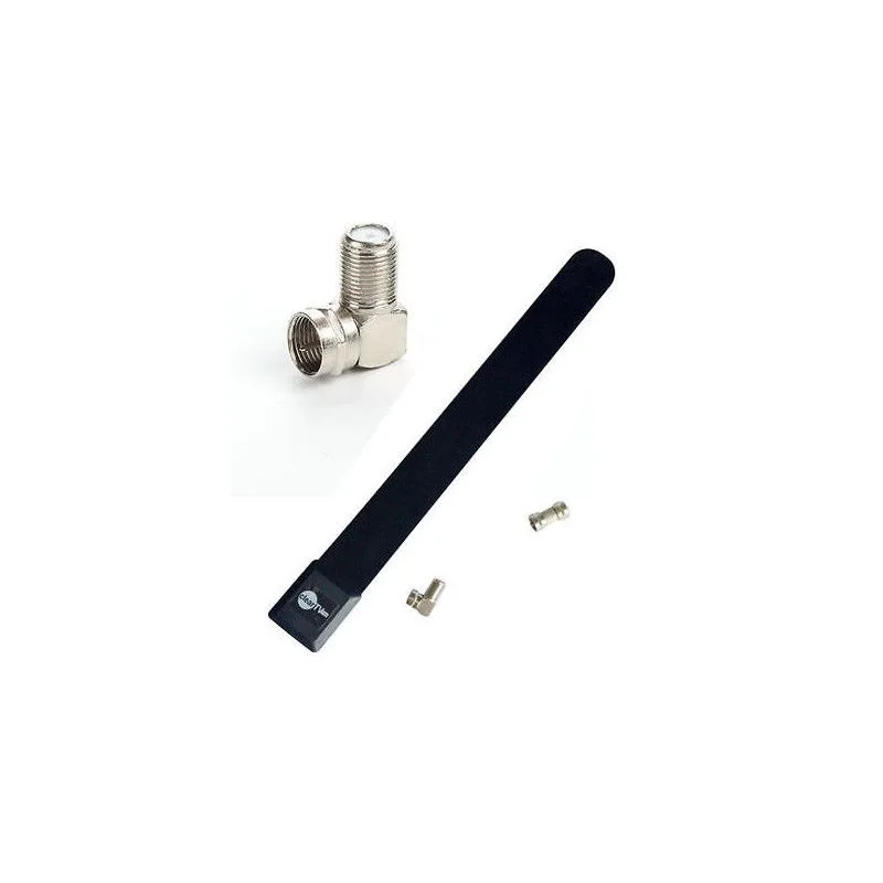 Черный Горячая Partable Mini Clear tv Key HD tv 100+ FREE HD tv цифровая Внутренняя антенна 1080p Канатный кабель - Цвет: Черный