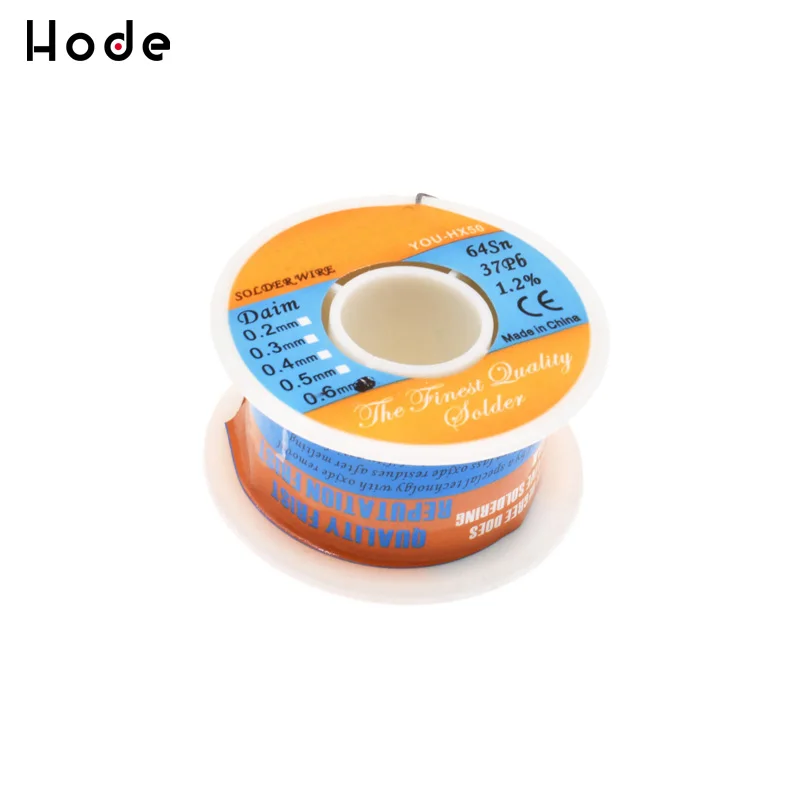 

64Sn 37Pb 0.6mm 40g Tin Lead Tin Wire Melt Rosin Core Solder Soldering Wire Roll