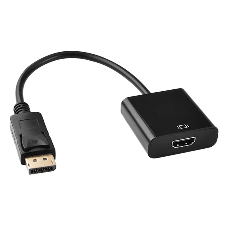 Ausuky 1 шт. адаптер Displayport DP к HDMI кабелю Male женскому конвертеру Кабель для ПК
