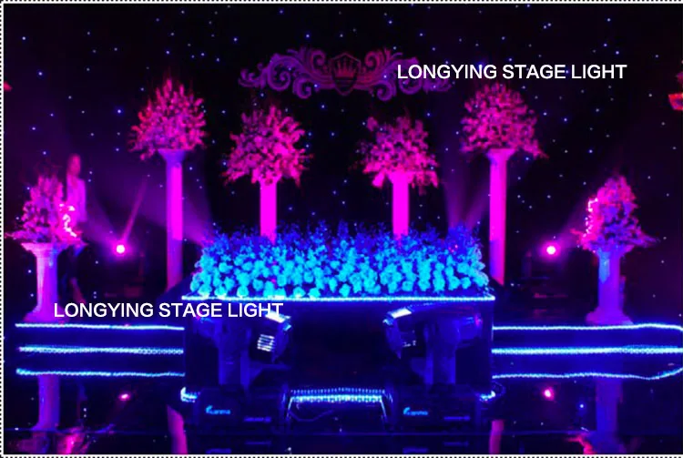 Бесплатная доставка 4 м * 6 синяя/Белая светодиодная занавеска со звездами