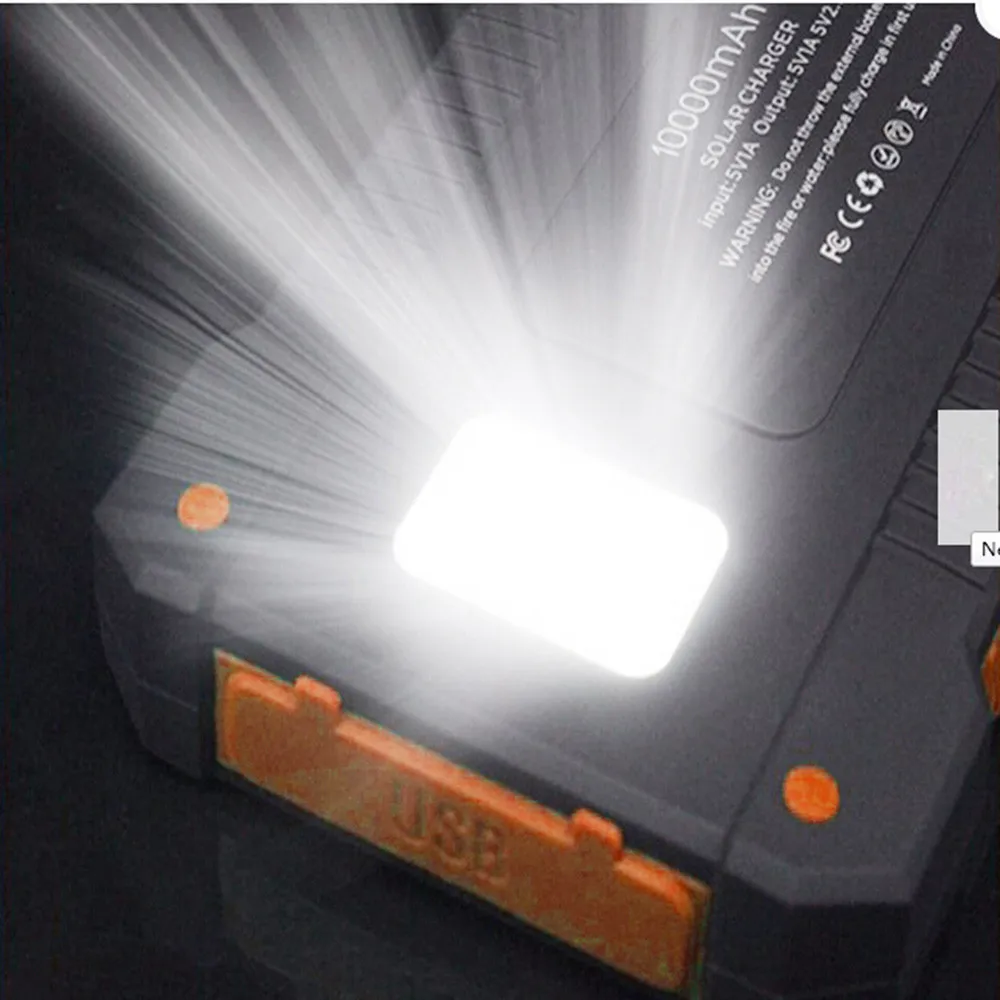 Светодиодный внешний аккумулятор с двумя портами usb на солнечной батарее, чехол, зарядное устройство, комплекты DIY, коробка для samsung S8, Xiaomi, JAP11, Прямая поставка