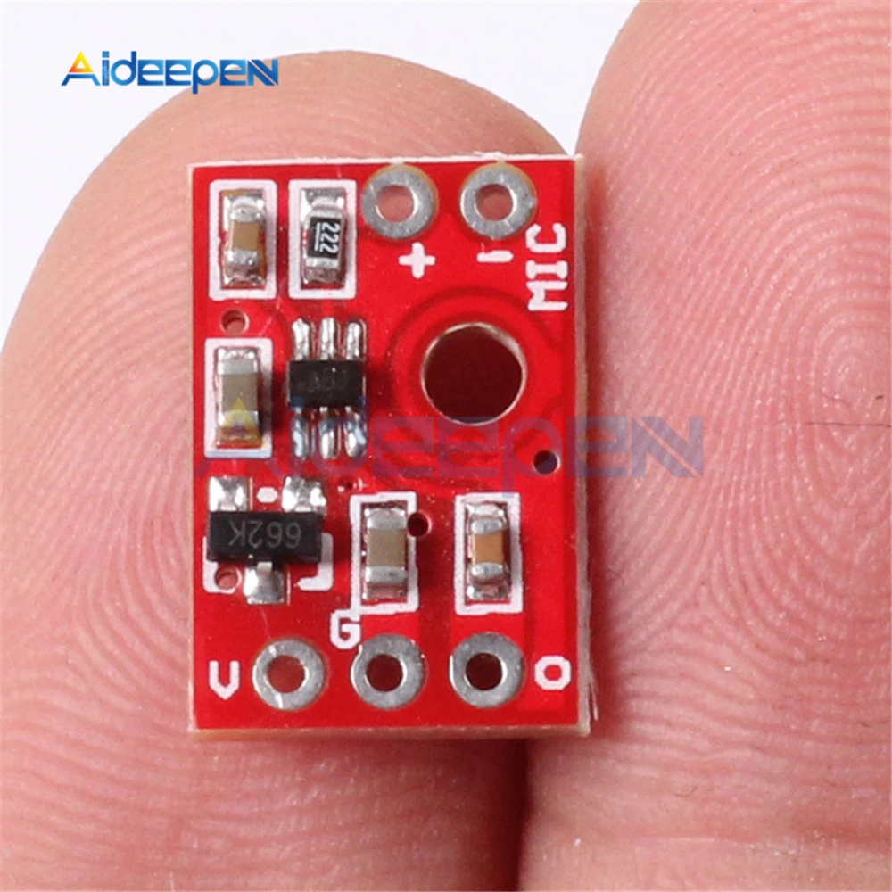 Плата усилителя микрофона eletret MAX9812L для Arduino 3 В-6 в | Инструменты