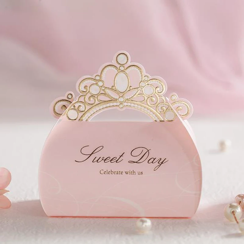 10 шт. лазерная резка подарочные коробки для конфет коробка свадебной вечеринки