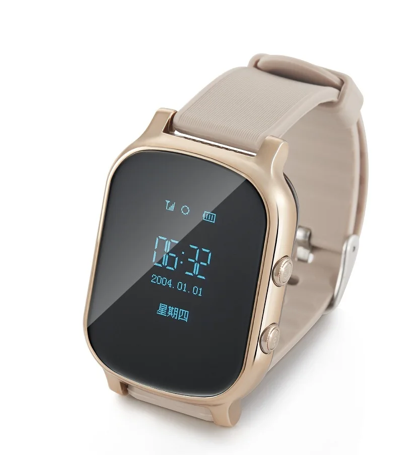 Детские Смарт часы с gps трекером GSM Bluetooth кнопка SOS безопасный локатор GPS T58