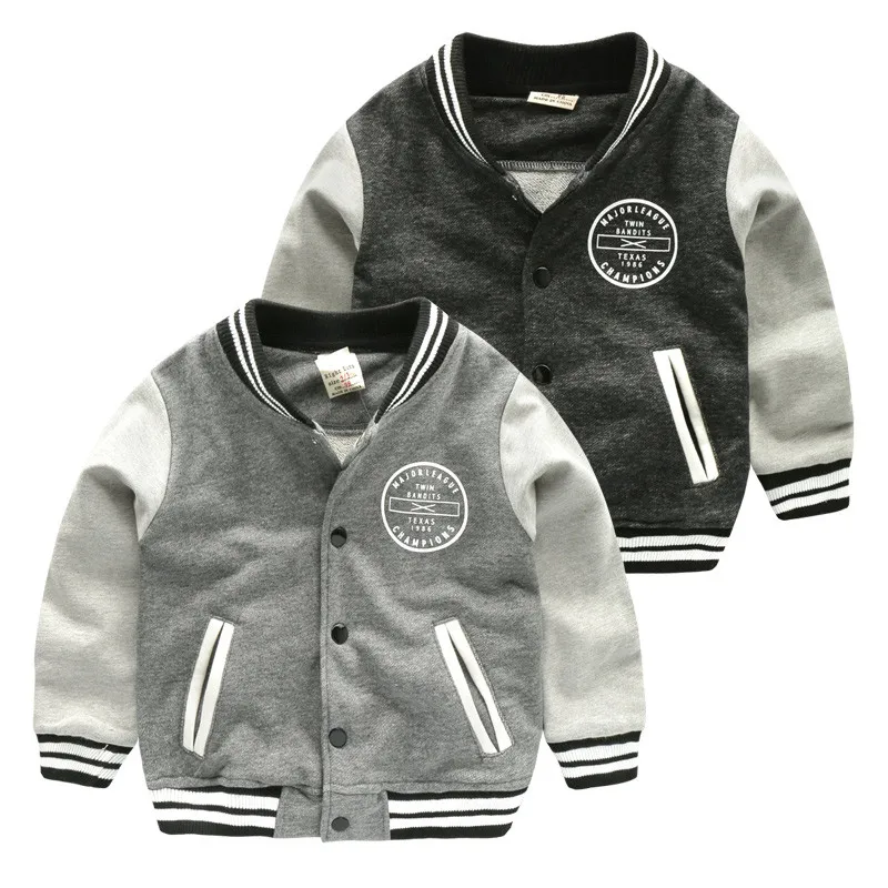 От 2 до 8 лет Одежда для маленьких мальчиков куртка на весну и осень верхняя одежда