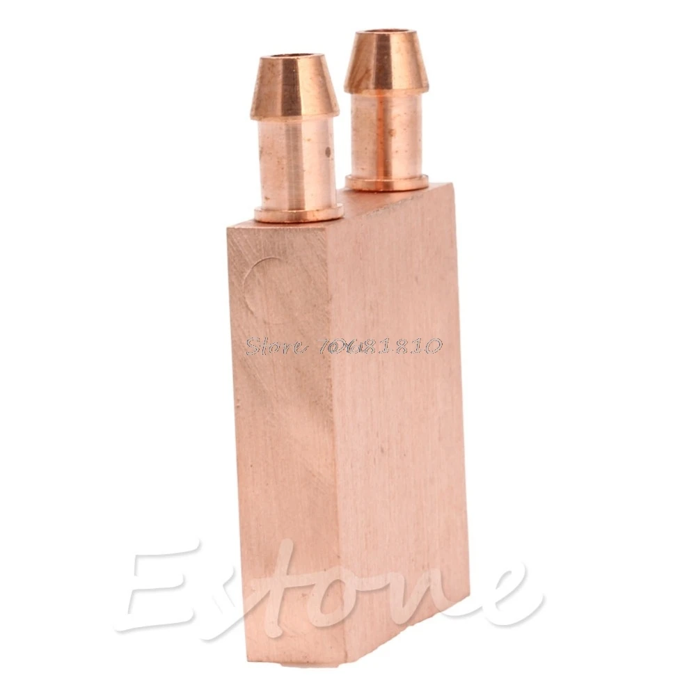 Медный блок водяного охлаждения CPU ПК компьютер для графического GPU