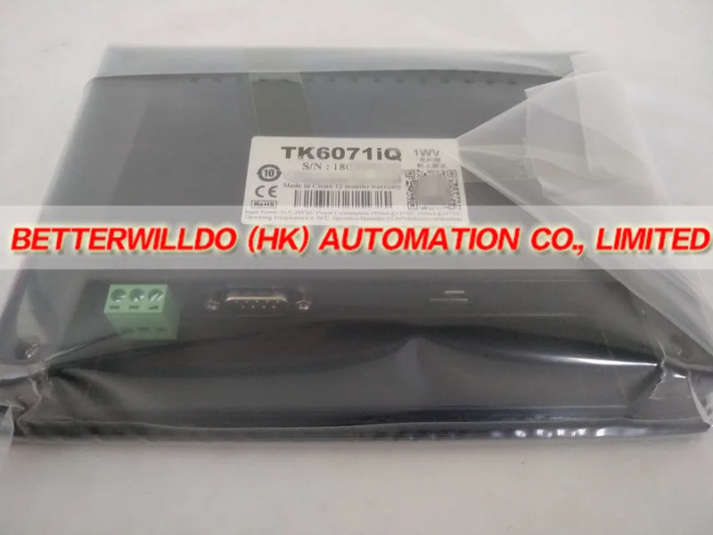 TK6071iQ Новый в коробке 7 ''HMI дюймов Замена TK6070iQ TK6070iP TK6070iH TK6070iK + Бесплатный кабель