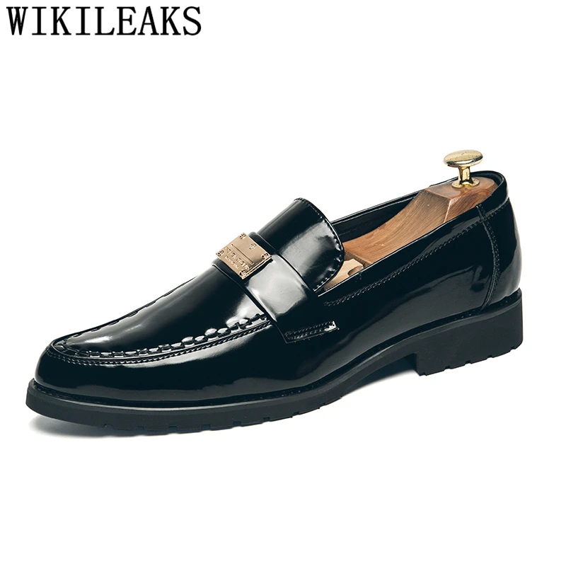 

Office Shoes Men Formal Italian Brand White Wedding Shoes Men Elegant Coiffeur Tassel Party Shoes For Men Sepatu Slip On Pria