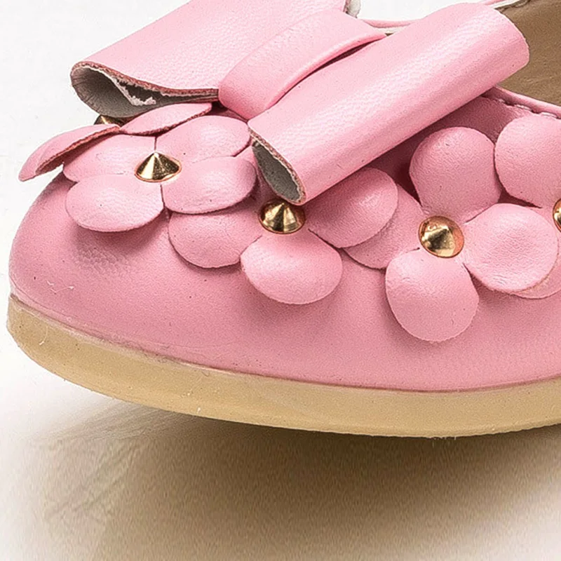 Обувь для девочек детская одежда с красивым цветочным рисунком Свободный