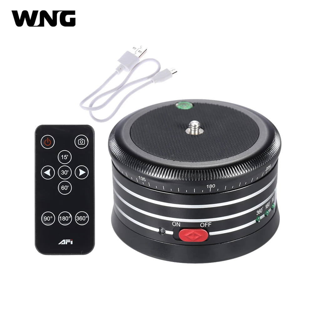 Профессиональная металлическая электрическая панорамная головка с поворотом на 360 градусов, шаровая Головка с дистанционным управлением для экшн-камеры GoPro MRA01