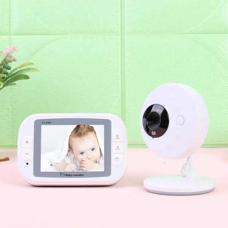 3 5 дюймовый беспроводной детский монитор TFT LCD Аудио Видео ночное видение 2Way Talk
