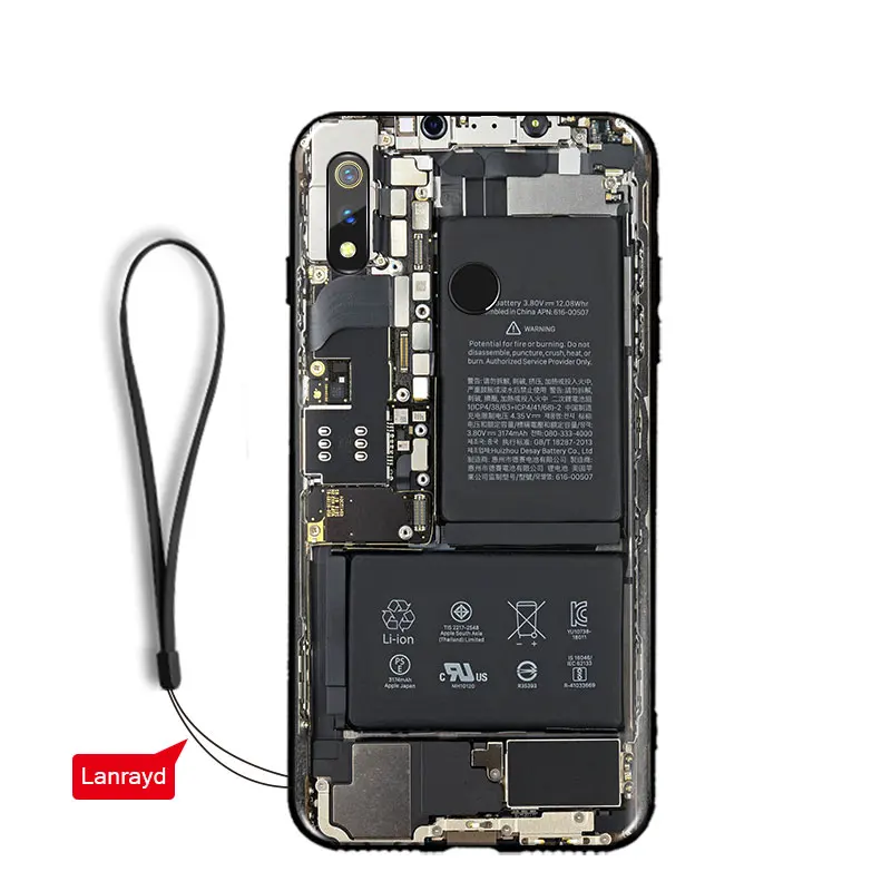 Чехол для Realme 3 Pro новый чехол в стиле ретро мягкий силиконовый из ТПУ 3Pro Realme3Pro