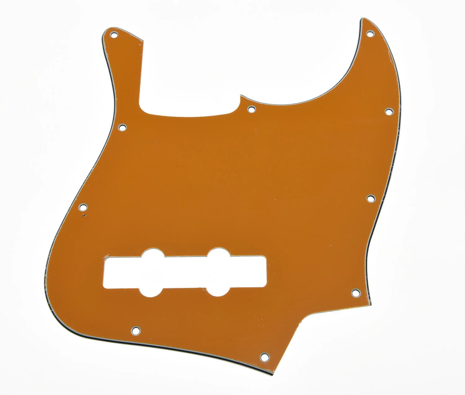 Orange KAISH стандарт Jazz J Bass Накладка для защиты деки с винтами Scrach пластины различных цветов - Цвет: Orange