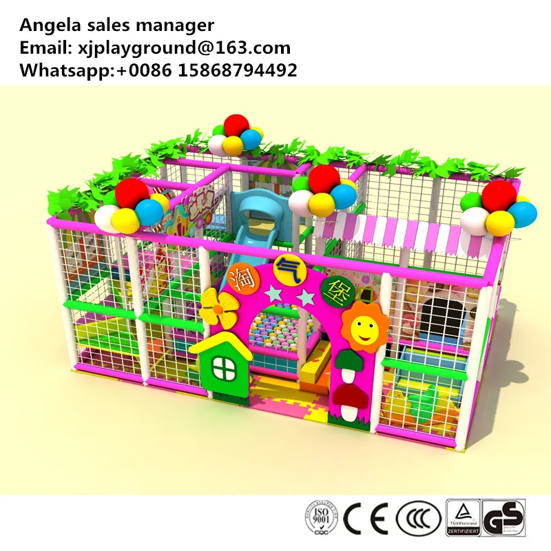 

Made in China commercial kids indoor playground