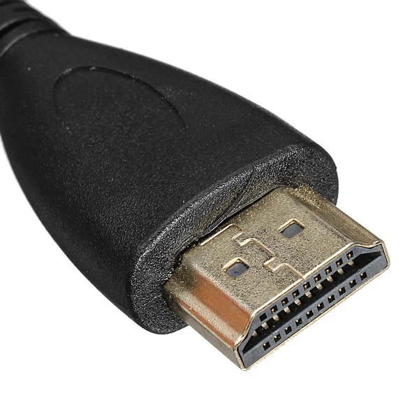 Эластичный пружинный Кабель 90 градусов с левым углом типа Mini HDMI папа 1 2 м 120 см 4