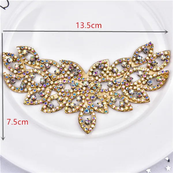05 2pcs/Lot mix Crystal Rhinestone Applique Flatback Sew On Claw Rhinestone pearl For Wedding Dress Decoration Belt Shoes Clothing - Цвет: 05