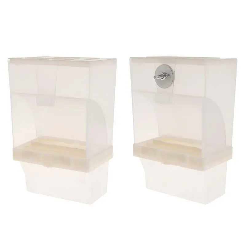 Automatic Birds Feeder Drinker Poultry Waterer Drinking Feeding Containers Fodder Storage Water Cup Box For Pets | Дом и сад
