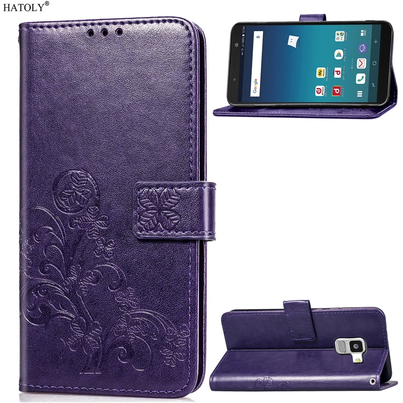 Чехол кошелек для Samsung Galaxy Feel 2 чехол книжка из искусственной кожи с силиконовой