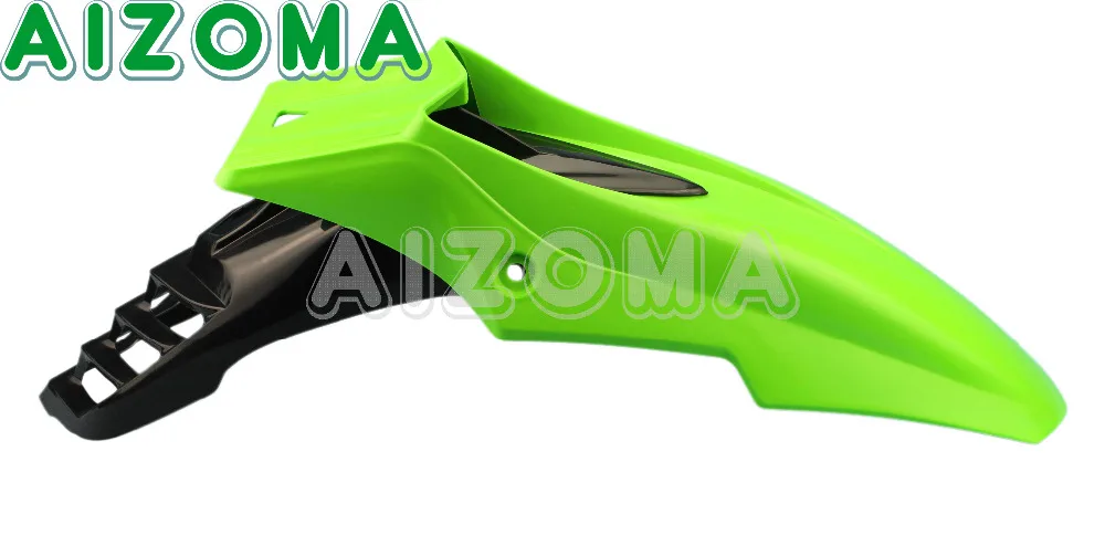 Желтый Supermoto переднее крыло эндуро ABS защитное крыло универсальное для Honda Beta Suzuki DRZ RMZ DR RM 85 125 250 400 450