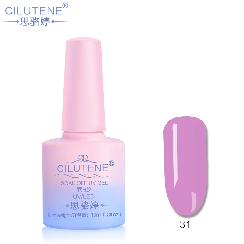 31 10ml 108 Pure Colors Gel Varnish Nails Art Vernis UV LED Primer Semi Permanent LED Soak-Off Gel Lacquer Gel Nail Polish 31-60 - Цвет: 31