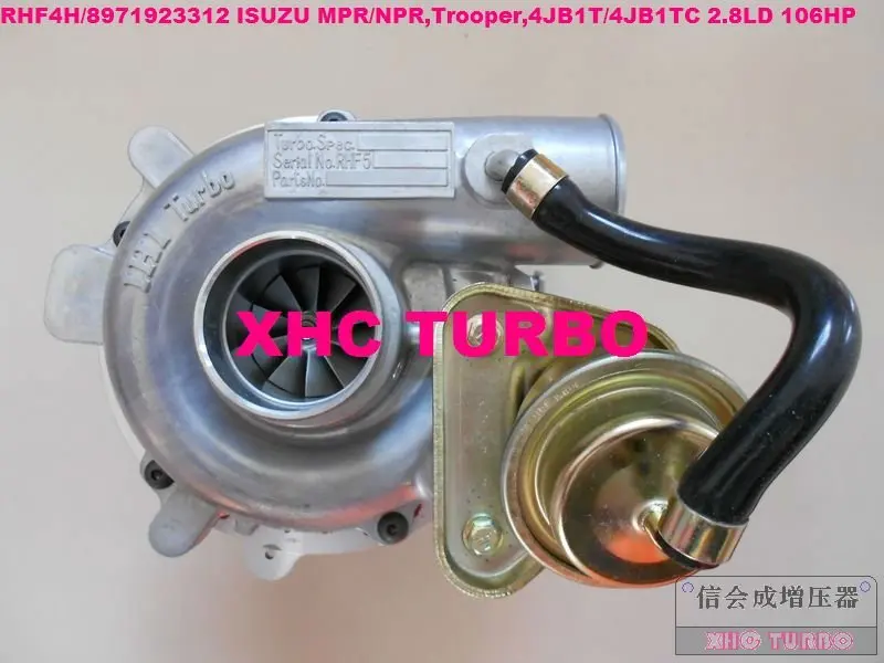 Новый турбокомпрессор RHF4H VICQ VC420028 8971923312 для ISUZU MPR/NPR Trooper двигатель: 4JB1T/4JB1TC