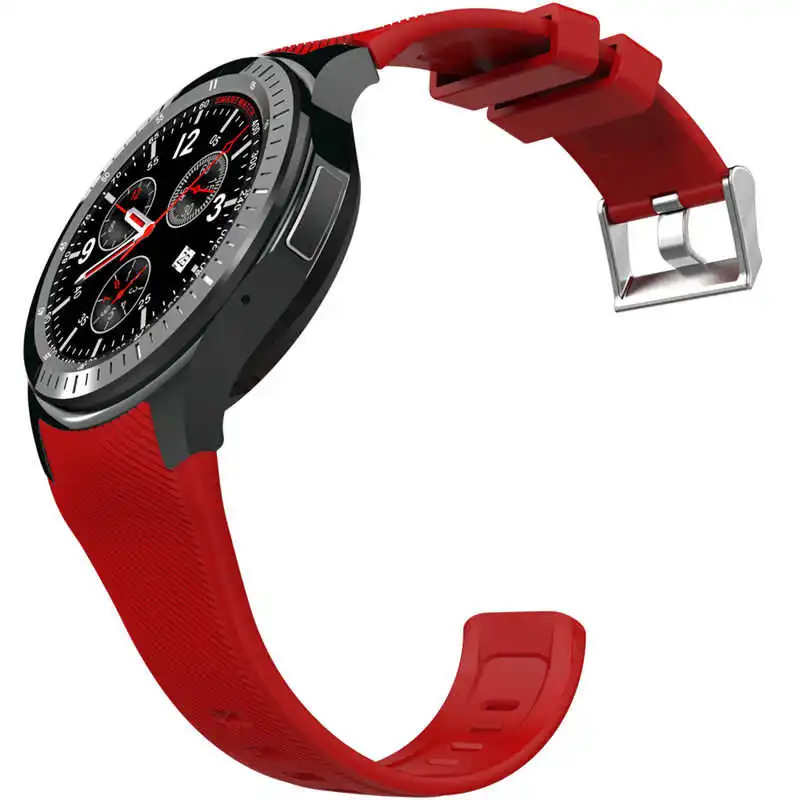 DM368 Bluetooth Smart Часы SmartWatch 3G MTK6580 Android 5.1 4 ядра 512 МБ + 8 ГБ наручные часы с сердцем